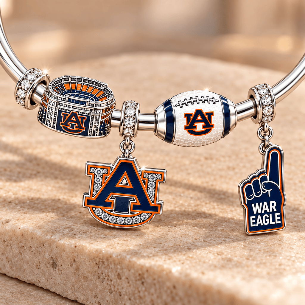 ABTG Silver Charm Bracelet Set TMH