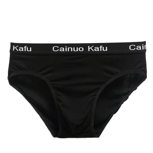 3Pcs/Lot Men's panties Silk  Men's Underwear New  Briefs Men Bamboo Fiber Mens Bodysuit Male Comfortable Solid Underpants